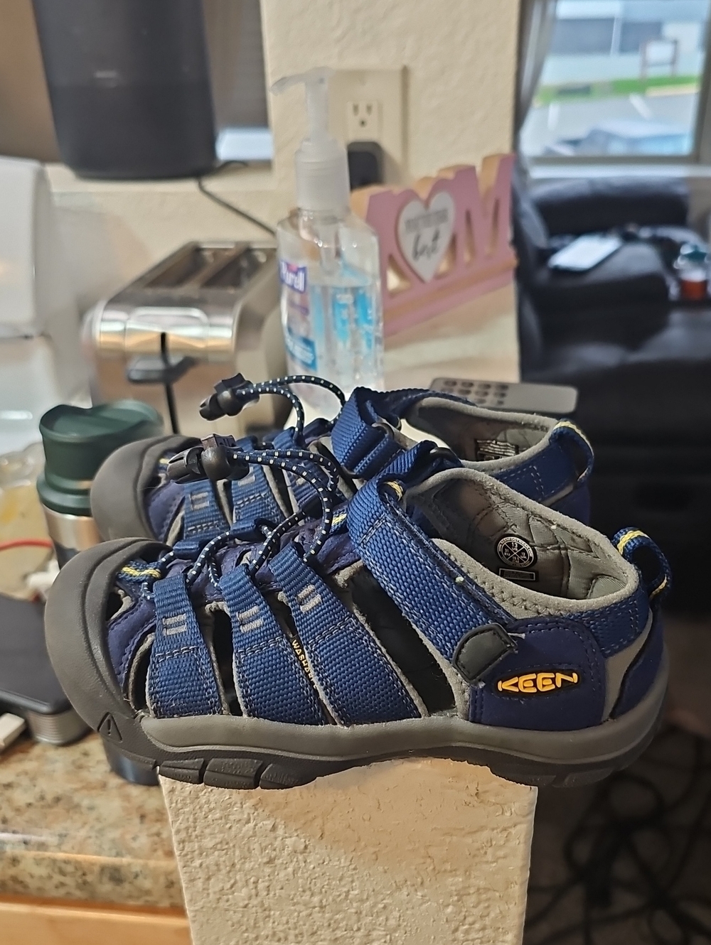 Keen Kids Blue Closed-Toe Adventure Sandals Size 13